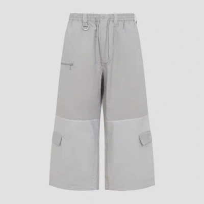 Y-3 Cargo Pants With Elastic-waist In Gray
