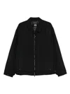 Y-3 Zip-fastening Jacket In Black