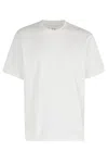 Y-3 Crew Neck Graphic Print T-shirt With Relaxed Fit In White