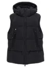 Y-3 Puffer Gilet In Black