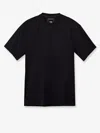 Y-3 M Reg Ss Tee Cotton T-shirt In Black