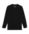 Y-3 Wool Crewneck Pullover In Black