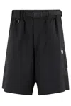Y-3 Techno Fabric Bermuda-shorts In Black