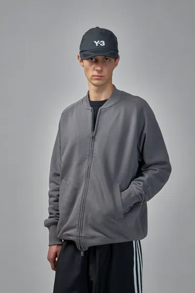 Y-3 M Track Top Granit In Gray