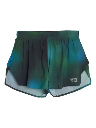 Y-3 M Tun Short Aop In Green