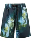 Y-3 Man Aop Rpstp Shorts In Multi
