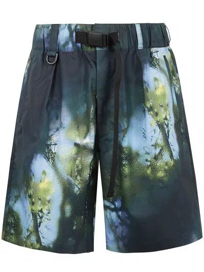 Y-3 MAN AOP RPSTP SHORTS