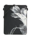 Y-3 Man Cross-body Bag Black Size - Cowhide In Black