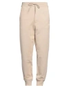 Y-3 Adidas By Yohji Yamamoto Man Pants Beige Size L Cotton, Recycled Polyester In Beige
