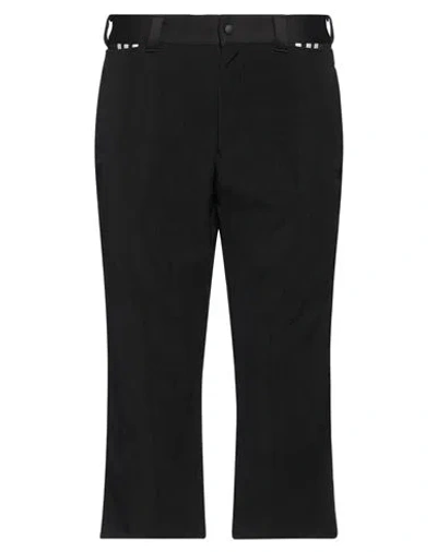 Y-3 Man Pants Black Size 3 Nylon, Cotton, Polyurethane