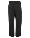 Y-3 Man Pants Black Size L Cotton In Black