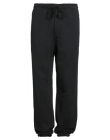 Y-3 Man Pants Black Size L Cotton, Recycled Polyester In Black