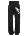 Y-3 Graphic Print Track Pants For Men And Women In Black
