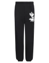 Y-3 Man Pants Black Size M Cotton, Recycled Polyester In Black