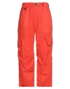Y-3 Man Pants Red Size L Cotton In Red