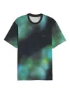Y-3 Man Regular Aop Tee In Multicolour