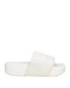 Y-3 Off-white Platform Slides In White