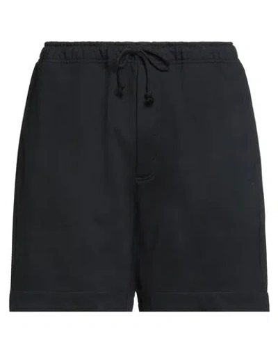 Y-3 Man Shorts & Bermuda Shorts Black Size L Cotton, Recycled Polyester