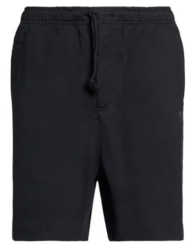 Y-3 Man Shorts & Bermuda Shorts Black Size L Cotton, Recycled Polyester