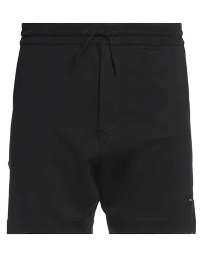 Y-3 Man Shorts & Bermuda Shorts Black Size L Organic Cotton, Elastane
