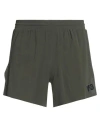 Y-3 Man Shorts & Bermuda Shorts Military Green Size S Polyamide, Elastane