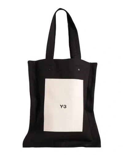Y-3 MAN SHOULDER BAG BLACK SIZE - ORGANIC COTTON, RECYCLED POLYESTER