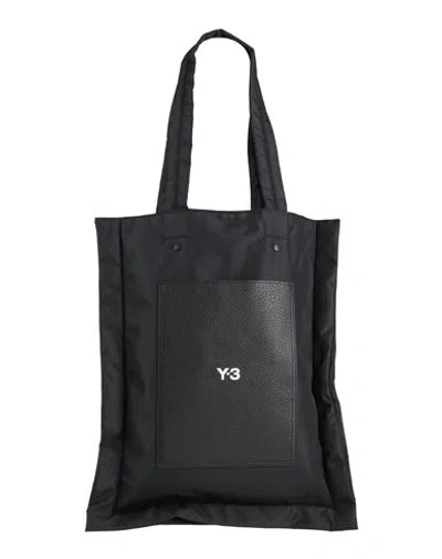 Y-3 Man Shoulder Bag Black Size - Recycled Polyamide