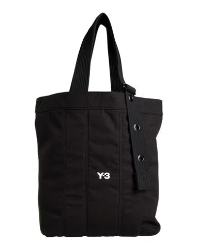 Y-3 Man Shoulder Bag Black Size - Recycled Polyester