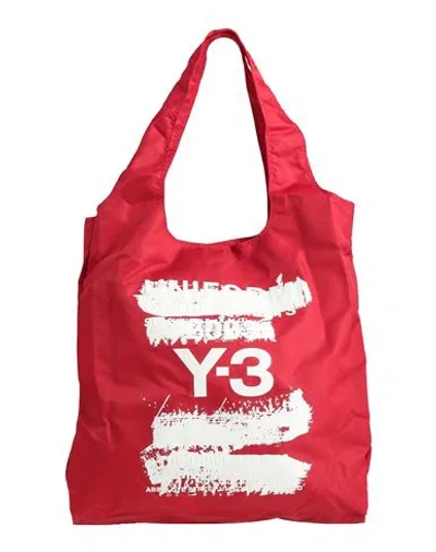 Y-3 Man Shoulder Bag Red Size - Recycled Polyamide