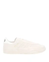Y-3 Man Sneakers Off White Size 12 Soft Leather In Off White