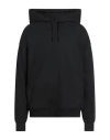 Y-3 Black Cotton Hoodie With Gfx Print