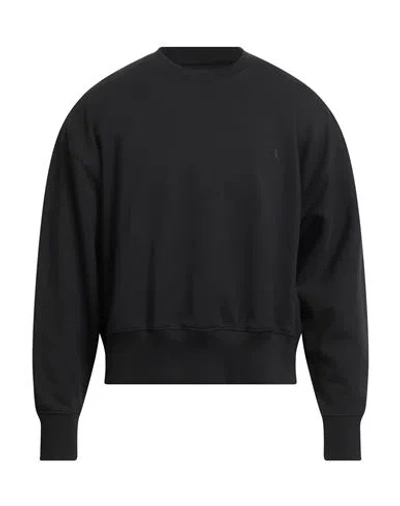 Y-3 Man Sweatshirt Black Size L Cotton, Recycled Polyester