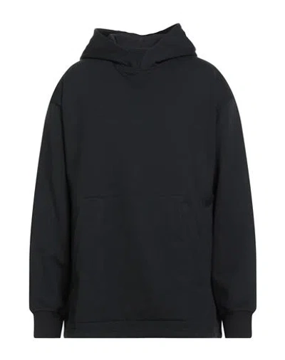Y-3 Man Sweatshirt Black Size L Cotton, Recycled Polyester