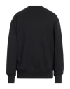 Y-3 Man Sweatshirt Black Size L Cotton, Recycled Polyester In Black