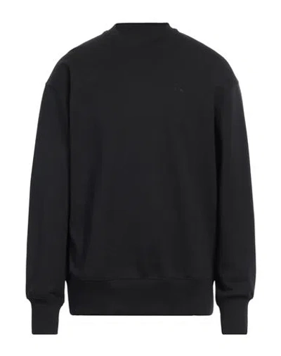 Y-3 Man Sweatshirt Black Size L Cotton, Recycled Polyester