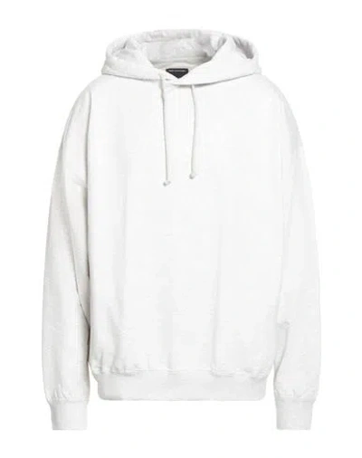 Y-3 Man Sweatshirt Light Grey Size L Cotton, Recycled Polyester, Elastane