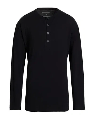 Y-3 Man T-shirt Black Size L Cotton