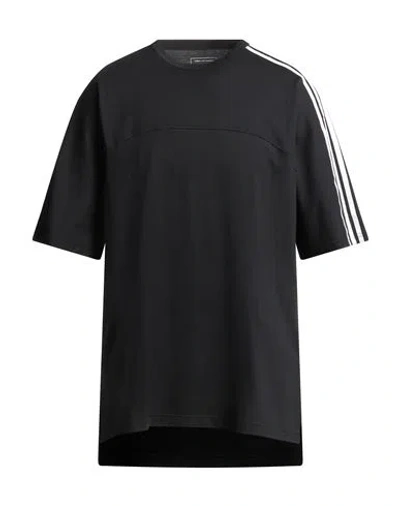 Y-3 Man T-shirt Black Size L Cotton
