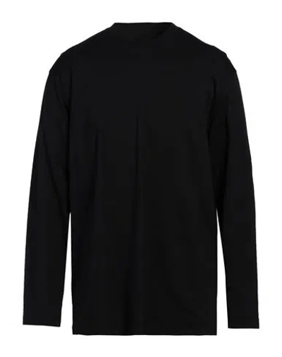 Y-3 Man T-shirt Black Size L Cotton