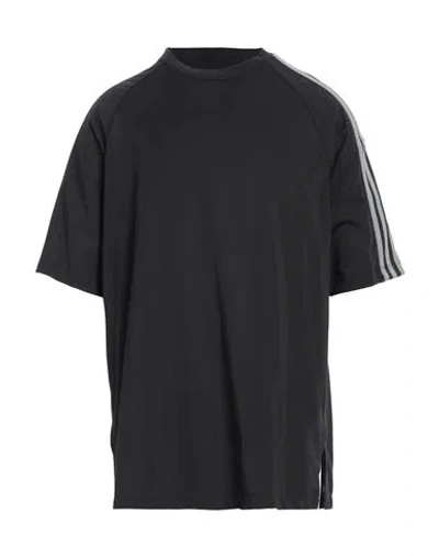 Y-3 MAN T-SHIRT BLACK SIZE S COTTON, RECYCLED POLYESTER