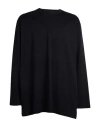 Y-3 Man T-shirt Black Size Xs Cotton In Black