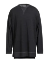 Y-3 Man T-shirt Charcoal Size L Recycled Polyester, Wool
