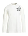Y-3 Man T-shirt Off White Size Xs Cotton In White