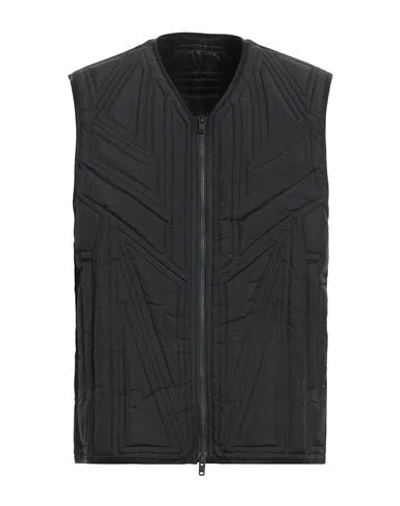Y-3 Man Vest Black Size M Polyamide