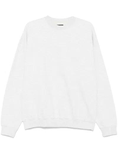 Y-3 Mélange-effect Sweatshirt In Grey