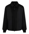Y-3 Splice Zipper Casual Jacket In Black