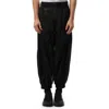 Y-3 Men's 3 Stripe Parachute Pants In Black