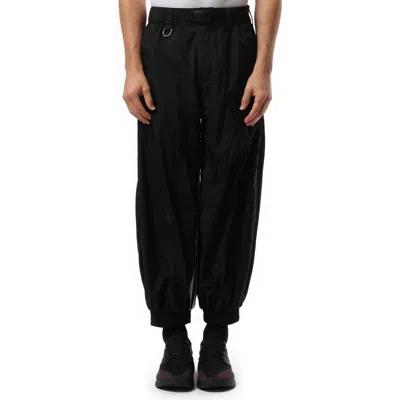 Y-3 Men's 3 Stripe Parachute Pants In Black