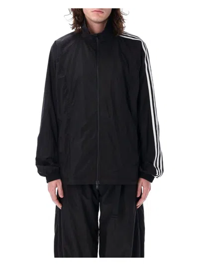 Y-3 MEN'S 3-STRIPES NYLON SHELL JACKET