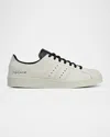 Y-3 Refined Mini Sneaker With Minimalist Aesthetic In White